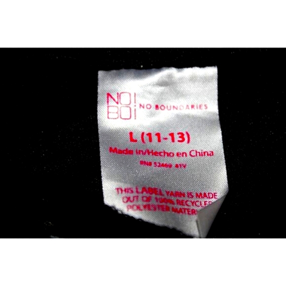 NWT No Boundaries Black Sparkle Dot 2-Piece Set - Cami & Mini Skirt - Size L - Picture 5 of 5